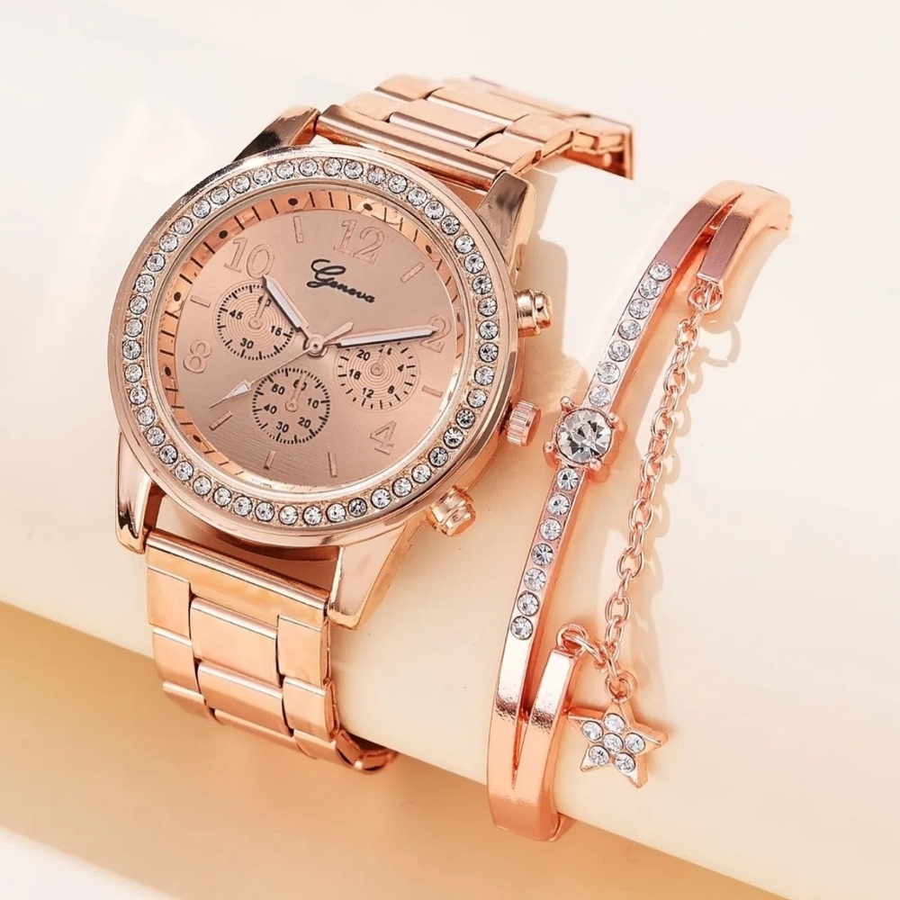 Quartz Watch With Bracelet